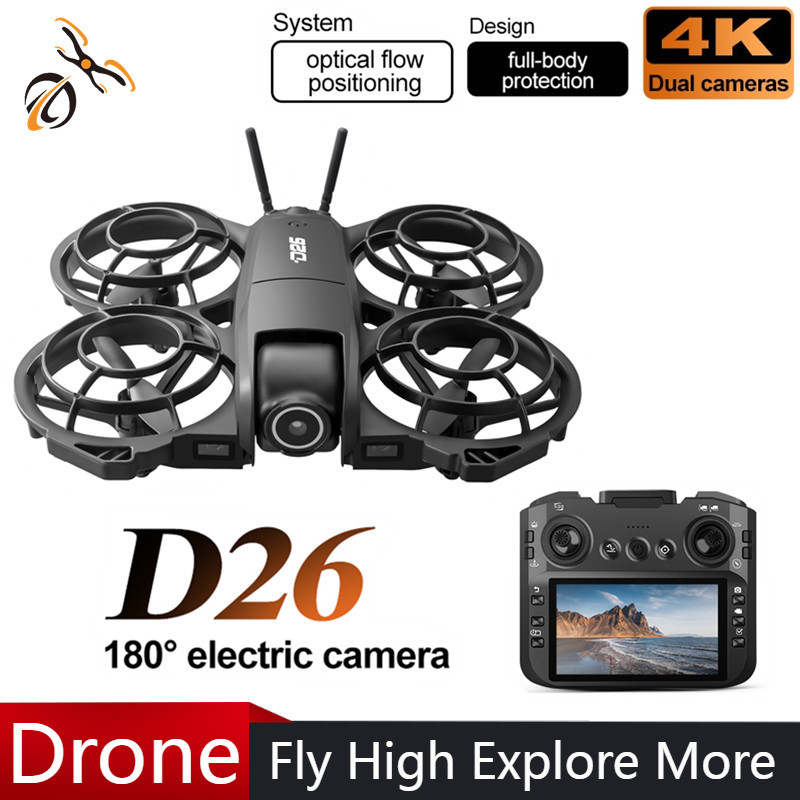 Drone Cinematic - Дрон D26 4K Aerial HD 180