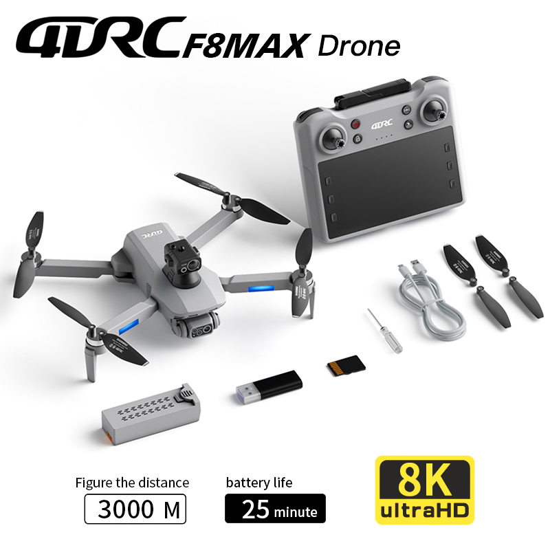 Drone Mapping - F8 MAX GPS Дрон Профессиональная камера