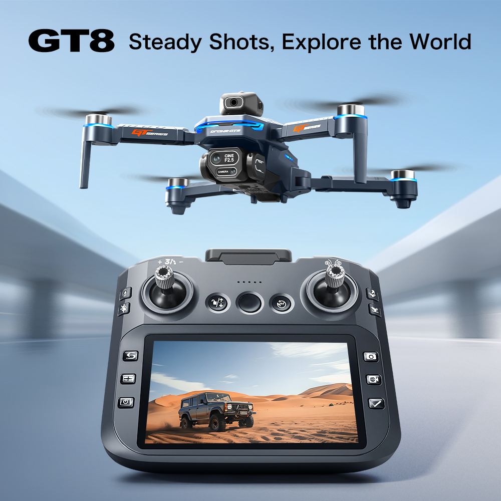 Дрон GT8 Max складной, 8K HD,  – обзор и цена Drone Mapping