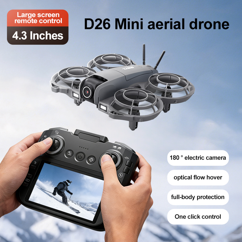 Дрон D26 4K Aerial HD 180 °    – обзор и цена Drone Cinematic