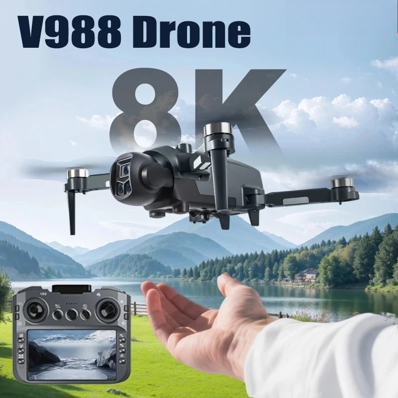 Оригинальный дрон V988 с двумя – обзор и цена Drone Surveying